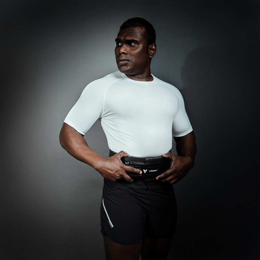 13mm Leather Weightlifting Belt — Double Lever Edition